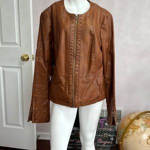 Loft leather jacket